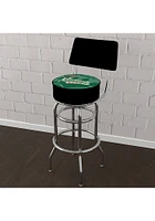 Minnesota Wild Wordmark and Logo Padded Pub Stool - Green