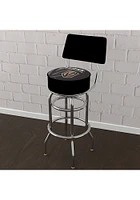 Vegas Golden Knights Wordmark and Logo Padded Pub Stool - Yellow