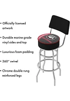 Georgia Bulldogs Padded Pub Stool - Red
