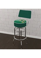 Miami Hurricanes Smoke Padded Pub Stool - Green
