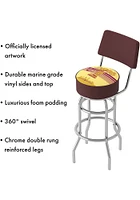 Cleveland Cavaliers NBA Finals Champs 2016 Padded Pub Stool - Yellow