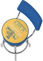 Golden State Warriors Padded Pub Stool - Yellow