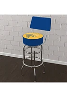 Golden State Warriors Padded Pub Stool - Yellow