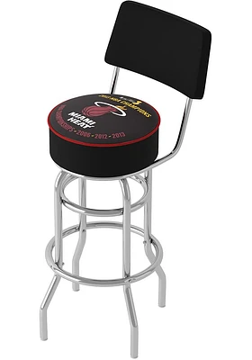 Miami Heat Padded Pub Stool