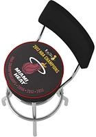 Miami Heat Padded Pub Stool