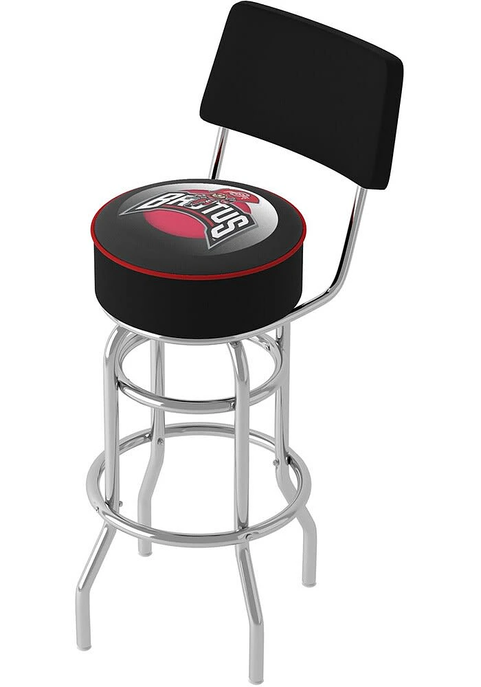 Ohio State Buckeyes Brutus Rush Padded Pub Stool - Red