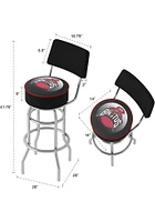 Ohio State Buckeyes Brutus Rush Padded Pub Stool - Red