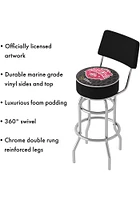 Ohio State Buckeyes CFP Champions 2014 Design Pub Stool - Black