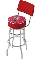 Ohio State Buckeyes Brutus Padded Pub Stool - Red