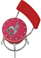 Ohio State Buckeyes Brutus Padded Pub Stool - Red