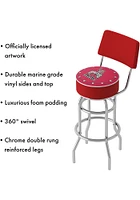 Ohio State Buckeyes Brutus Padded Pub Stool - Red