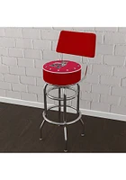 Ohio State Buckeyes Brutus Padded Pub Stool - Red