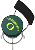 Oregon Ducks Padded Pub Stool - Yellow