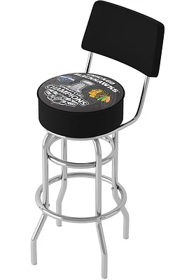 Chicago Blackhawks Padded Pub Stool