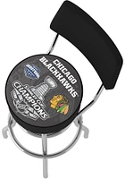 Chicago Blackhawks Padded Pub Stool