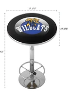 Kentucky Wildcats Throwback Bar Height Acrylic Top Pub Table