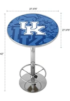 Kentucky Wildcats Fade Acrylic Top Pub Table