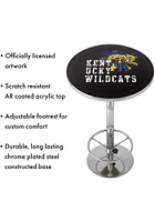 Kentucky Wildcats Smoke Bar Height Acrylic Top Pub Table