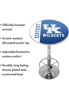 Kentucky Wildcats Bar Height Acrylic Top Pub Table