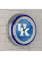 Kentucky Wildcats Logo Retro Neon Wall Clock