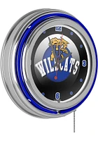 Kentucky Wildcats Throwback Retro Neon Wall Clock