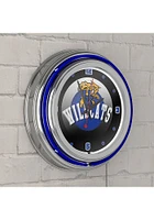 Kentucky Wildcats Throwback Retro Neon Wall Clock