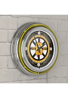 Boston Bruins Throwback Retro Neon Wall Clock