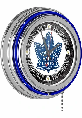 Toronto Maple Leafs Throwback Retro Neon Wall Clock