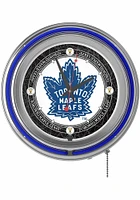 Toronto Maple Leafs Throwback Retro Neon Wall Clock