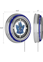 Toronto Maple Leafs Throwback Retro Neon Wall Clock