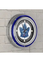 Toronto Maple Leafs Throwback Retro Neon Wall Clock
