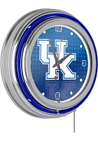 Kentucky Wildcats Reflected Retro Neon Wall Clock