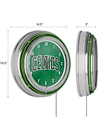 Boston Celtics Fade Retro Neon Wall Clock