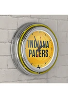 Indiana Pacers Fade Retro Neon Wall Clock