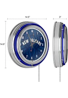 New Orleans Pelicans Fade Retro Neon Wall Clock