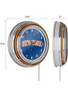 New York Knicks Fade Retro Neon Wall Clock