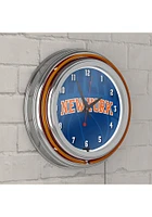New York Knicks Fade Retro Neon Wall Clock