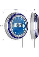 Orlando Magic Fade Retro Neon Wall Clock