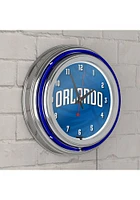 Orlando Magic Fade Retro Neon Wall Clock