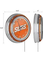 Phoenix Suns Retro Neon Wall Clock