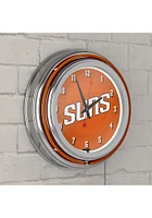 Phoenix Suns Retro Neon Wall Clock