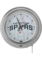San Antonio Spurs Fade Retro Neon Wall Clock