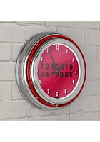 Toronto Raptors Fade Retro Neon Wall Clock
