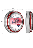 Sacramento Kings Retro Neon Wall Clock