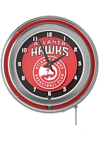 Atlanta Hawks Retro Neon Wall Clock