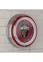 Cleveland Cavaliers Logo Retro Neon Wall Clock