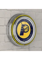 Indiana Pacers Retro Neon Wall Clock