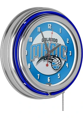 Orlando Magic Retro Neon Wall Clock