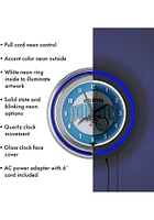 Orlando Magic Retro Neon Wall Clock