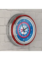Philadelphia 76ers Retro Neon Wall Clock